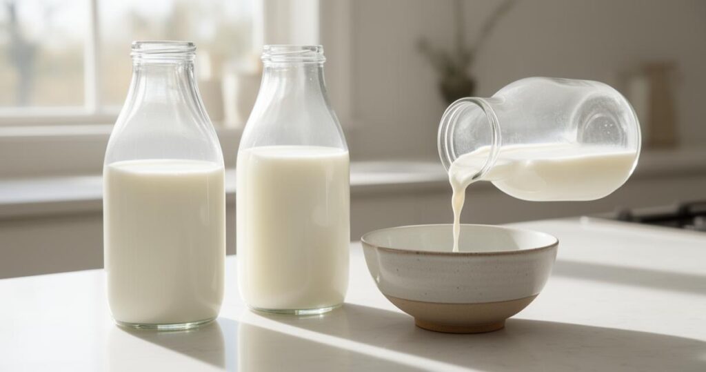 Lait entier, demi-écrémé ou écrémé : comment choisir au quotidien